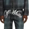 Vaqueros Slim Relax de jacquard a cuadros