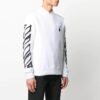 Versión de manga larga con cuello redondo y estampado de grafitis SS21 Blanco