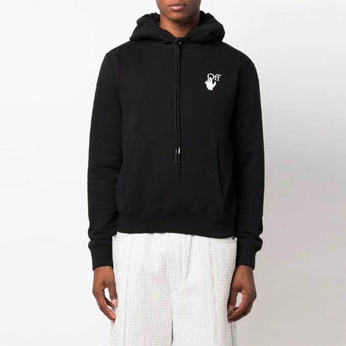 Versión de manga larga con estampado de Arrows FW21, negro