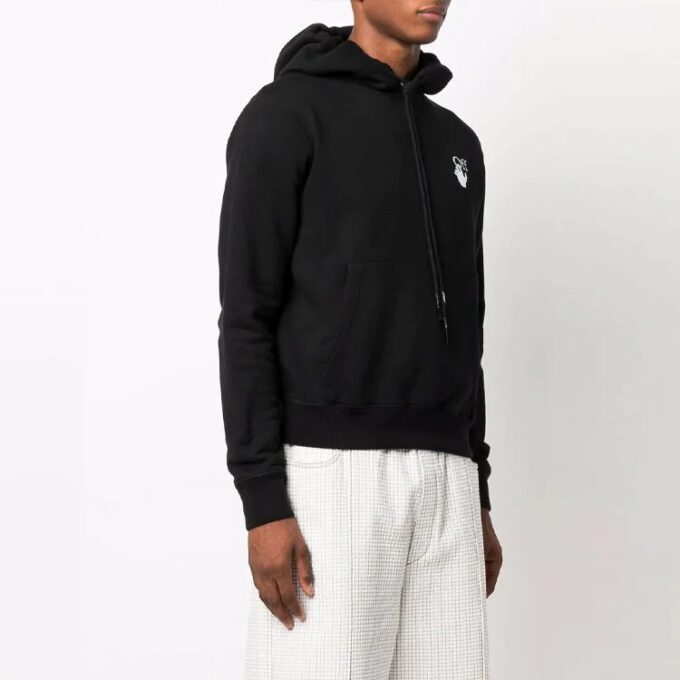 Versión de manga larga con estampado de Arrows FW21, negro