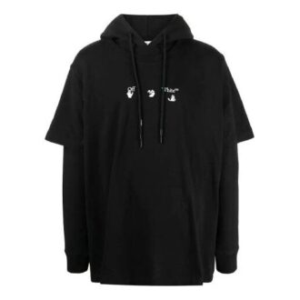Versión estándar con estampado de Arrows y logotipo de la colección primavera-verano 2021, negro