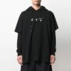 Versión estándar con estampado de Arrows y logotipo de la colección primavera-verano 2021, negro