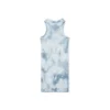 Vestido acanalado con estampado tie-dye Off Stamp