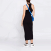 Vestido acanalado Off-White Off-Stamp «Negro»