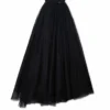 Vestido de tul voluminoso