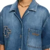 Vestido Denim Royal Patch