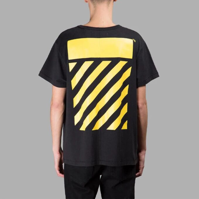 Virgil Abloh con estampado, versión de Pantalones Cortos, negro