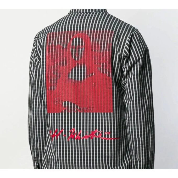 Volver Camisas de rayas con logotipo para hombre MONALISA