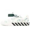 Vulc Low Canvas Alien Logo Applique «Blanco Verde Negro»