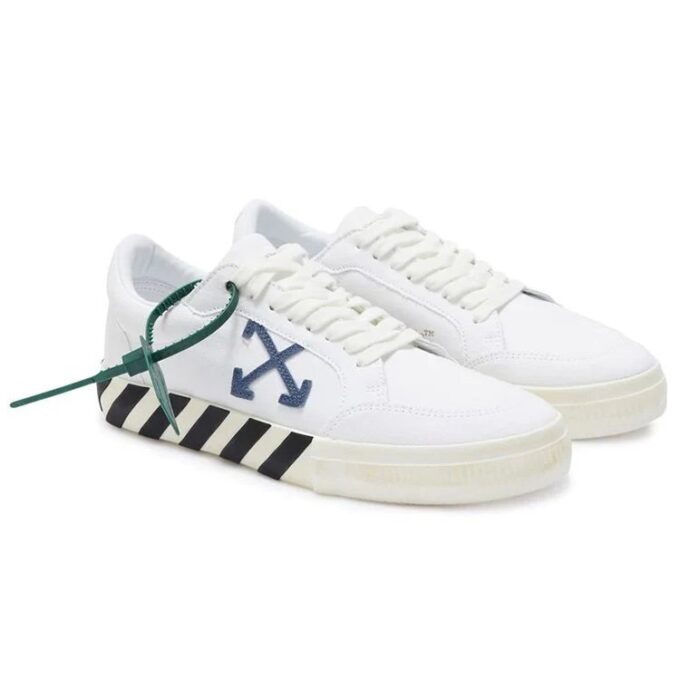 Vulc Low Cotton «Blanco, azul y negro»
