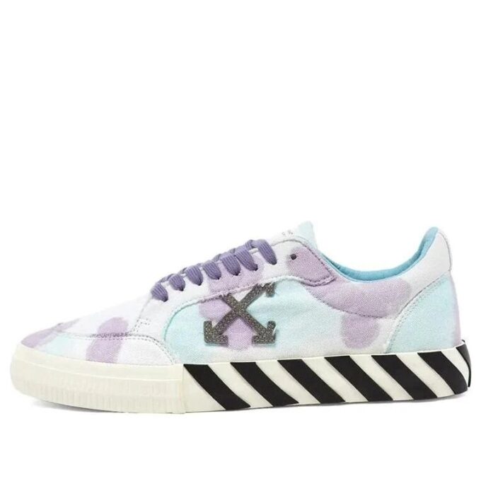 Vulc Low «Tie-Dye – Blanco lila»