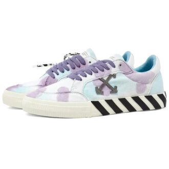 Vulc Low «Tie-Dye – Blanco lila»