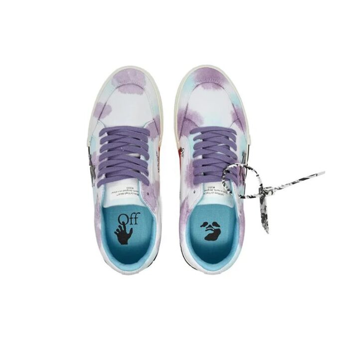 Vulc Low «Tie-Dye – Blanco lila»