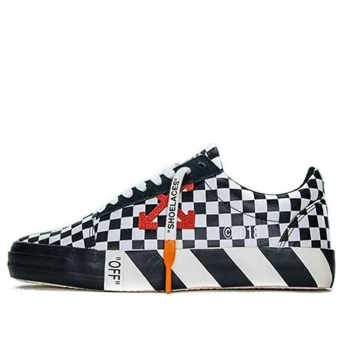 Vulc Low Top «A cuadros negro y blanco»