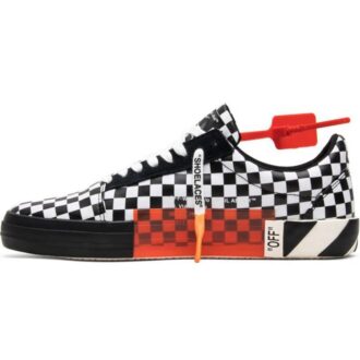 Vulc Low Top «A cuadros negro y blanco»