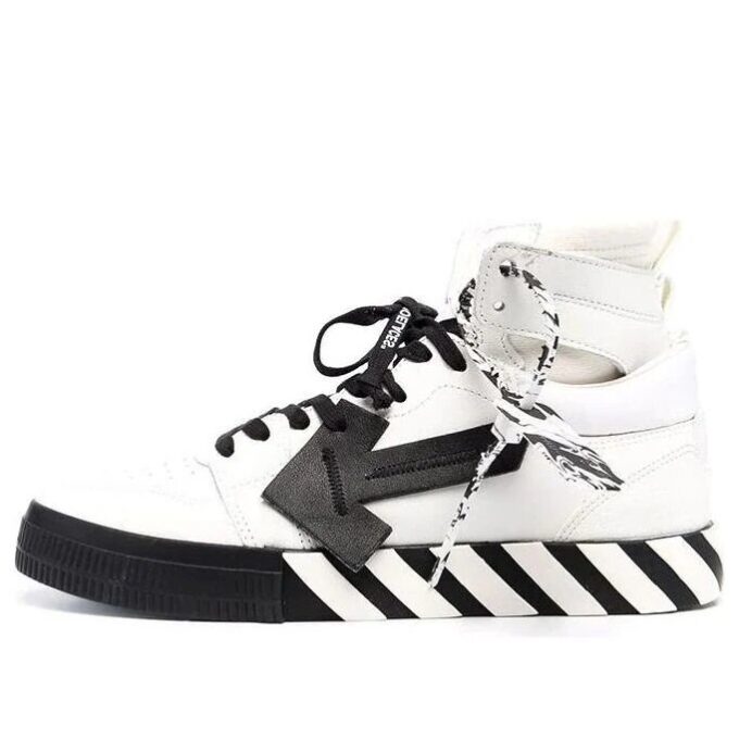 Vulcanized High-Top «Blanco Negro»