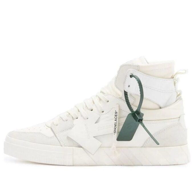 Vulcanized High-Top «Blanco Verde»
