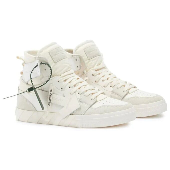 Vulcanized High-Top «Blanco Verde»