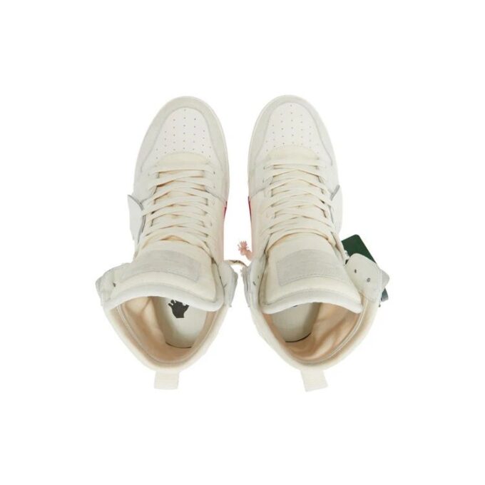 Vulcanized High-Top «Blanco Verde»
