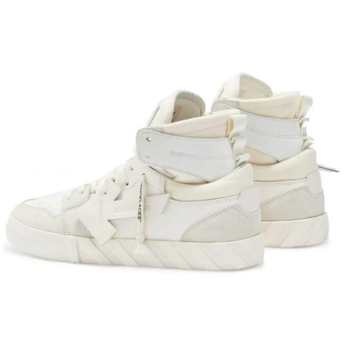 Vulcanized High-Top «Blanco Verde»