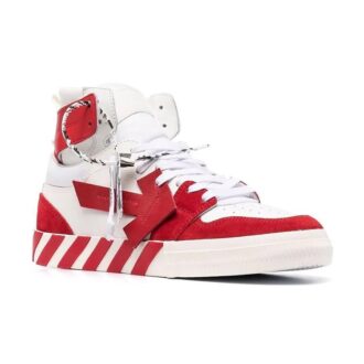 Vulcanized High-Top «Rojo-Blanco»