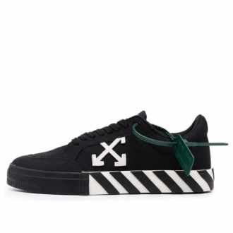 Vulcanized Low Canvas «Black White»