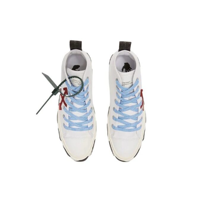Vulcanized Mid-Top «Blanco, Burdeos, Azul, Negro»