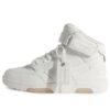 Zapatillas altas de cuero Out Of Office «Blanco»