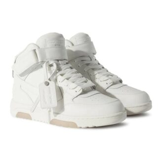 Zapatillas altas de cuero Out Of Office «Blanco»