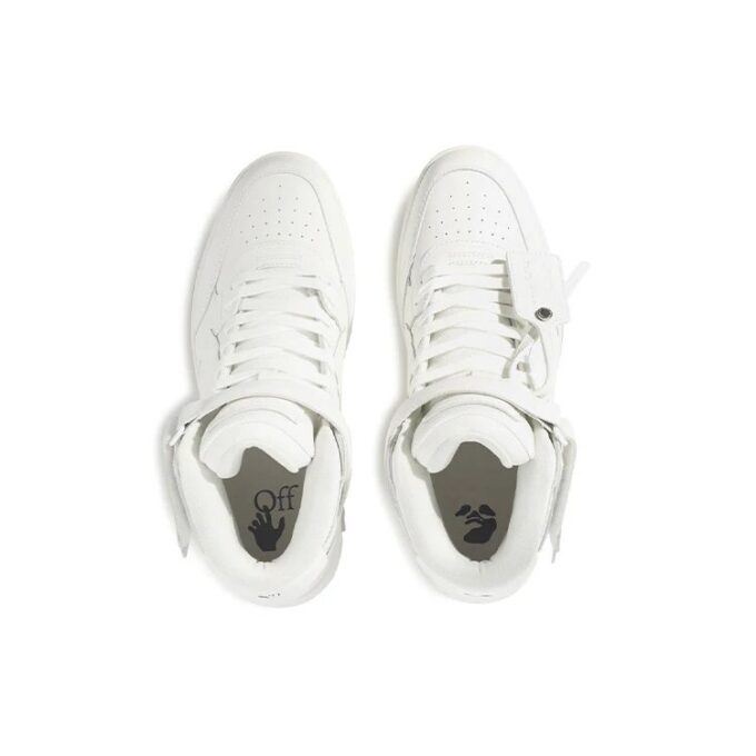 Zapatillas altas de cuero Out Of Office «Blanco»