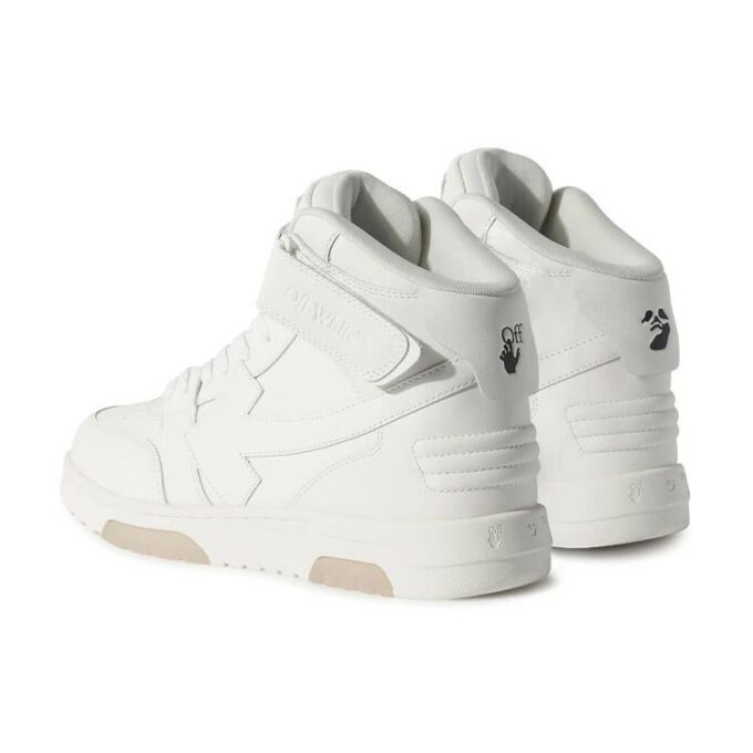 Zapatillas altas de cuero Out Of Office «Blanco»