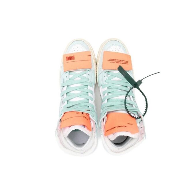 Zapatillas altas Off-White Off-Court 3.0 «White Teal»