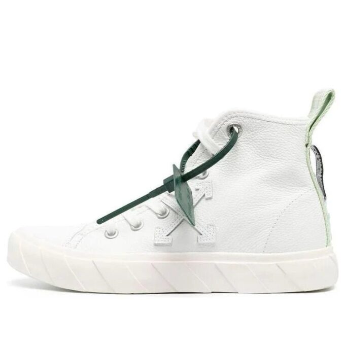 Zapatillas altas vulcanizadas Off-White «White Green»