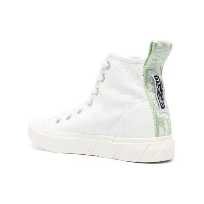 Zapatillas altas vulcanizadas Off-White «White Green»