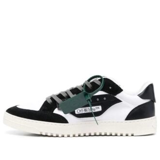 Zapatillas bajas con paneles 5.0 «Negro Blanco»