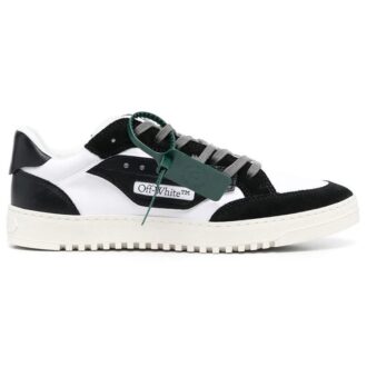 Zapatillas bajas con paneles 5.0 «Negro Blanco»