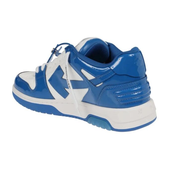 Zapatillas bajas de charol Out Of Office «Azul-Blanco»