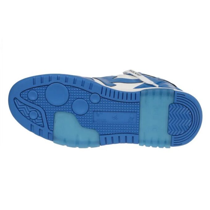 Zapatillas bajas de charol Out Of Office «Azul-Blanco»
