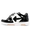 Zapatillas bajas de charol Out Of Office «Black White»