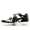 Zapatillas bajas de charol Out Of Office «Black White»