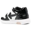 Zapatillas bajas de charol Out Of Office «Black White»