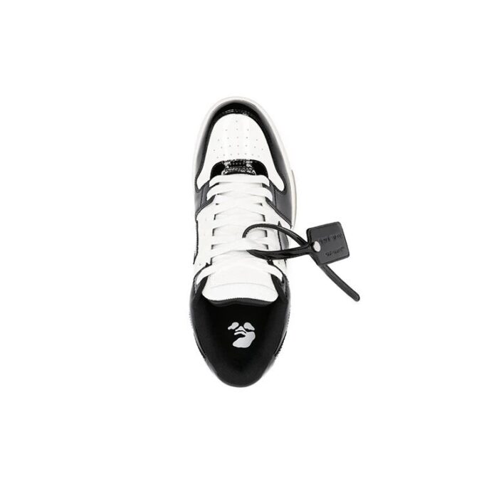 Zapatillas bajas de charol Out Of Office «Black White»