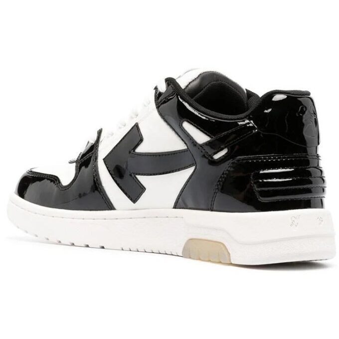 Zapatillas bajas de charol Out Of Office «Black White»