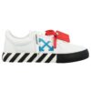 Zapatillas bajas de lona Vulcanized «Blanco, azul, negro y rojo»