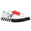 Zapatillas bajas de lona Vulcanized «Blanco, azul, negro y rojo»