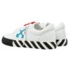 Zapatillas bajas de lona Vulcanized «Blanco, azul, negro y rojo»