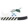 Zapatillas bajas de lona Vulcanized «Blanco, negro, azul y naranja»
