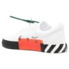 Zapatillas bajas de lona Vulcanized «Blanco, negro, azul y naranja»