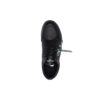 Zapatillas bajas de lona Vulcanized «Negro Blanco Rojo»