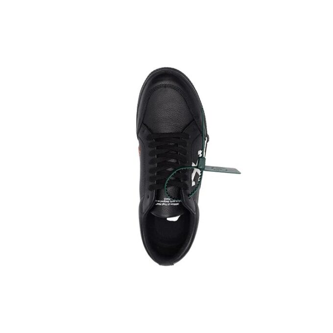 Zapatillas bajas de lona Vulcanized «Negro Blanco Rojo»